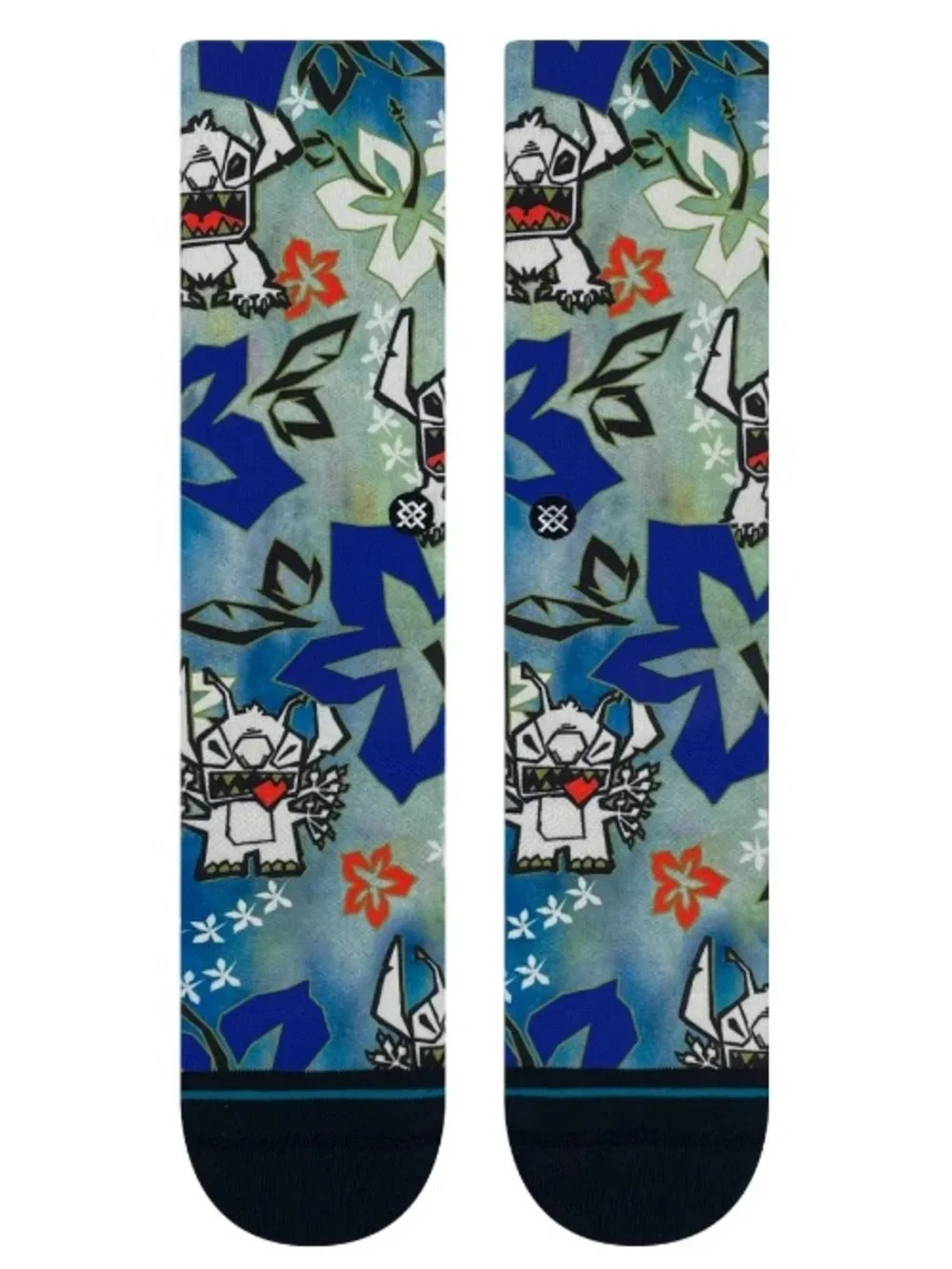 STANCE X Disney Unisex Lilo And Stitch 626 Poly Crew Socks - BLUE